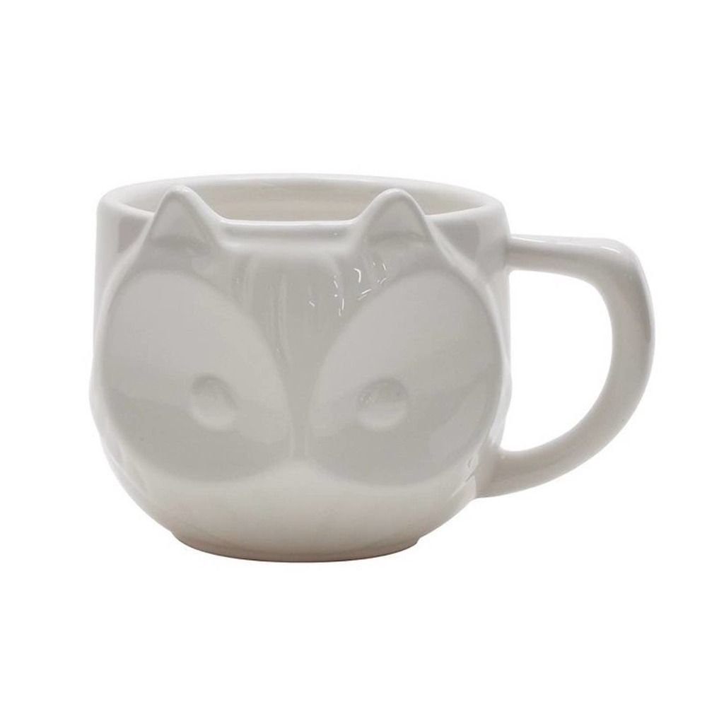 2 for $15 Sale! Sculpted Woodland Fox Novelty Coffee Mug 19oz